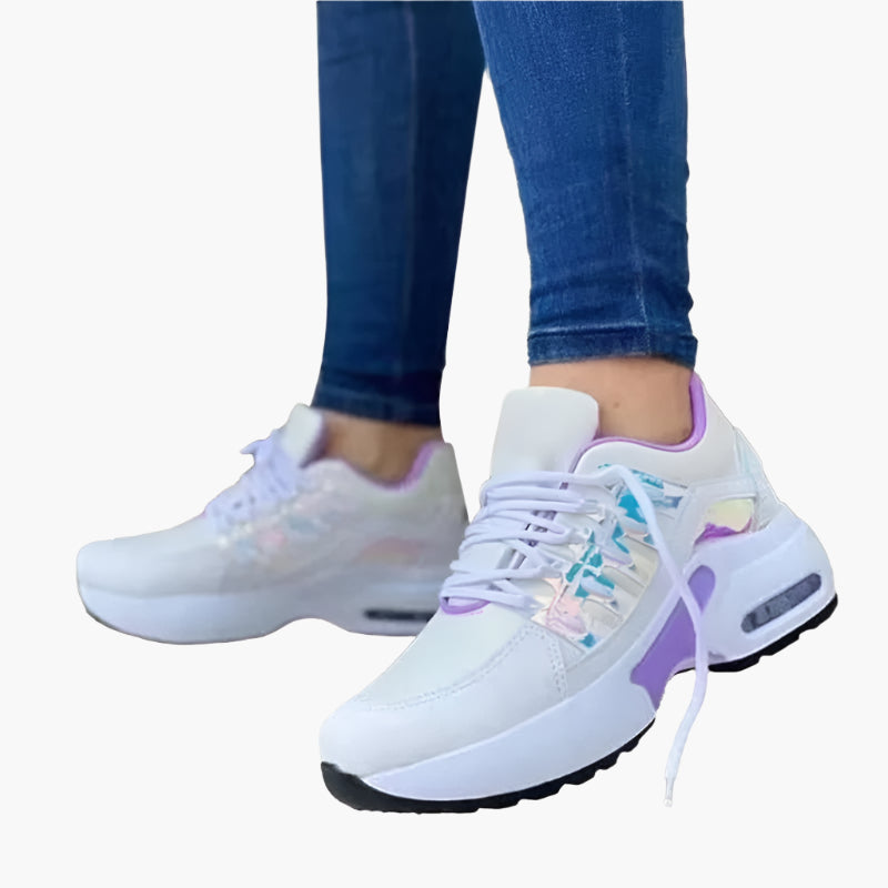 Damen Sneaker Orthopädisch Komfort Alltag Sportstil