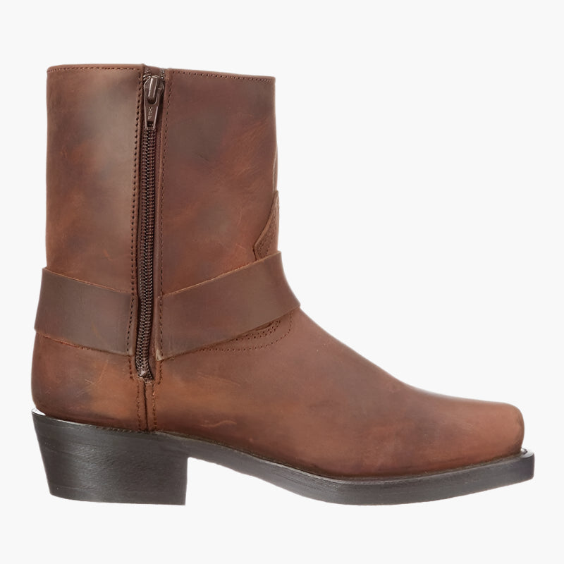 Men's Western Biker Boots – Classic Cowboy Style for Everyday & Adventure