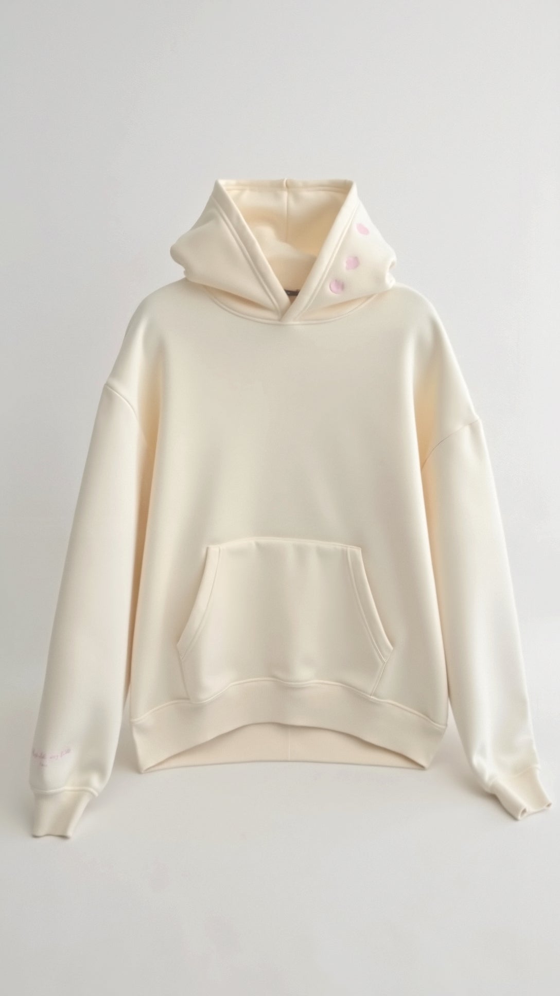 Damen Freizeit Oversize Hoodie mit tropischer Stickerei – Moderner Kapuzenpullover für Alltag und Urlaub