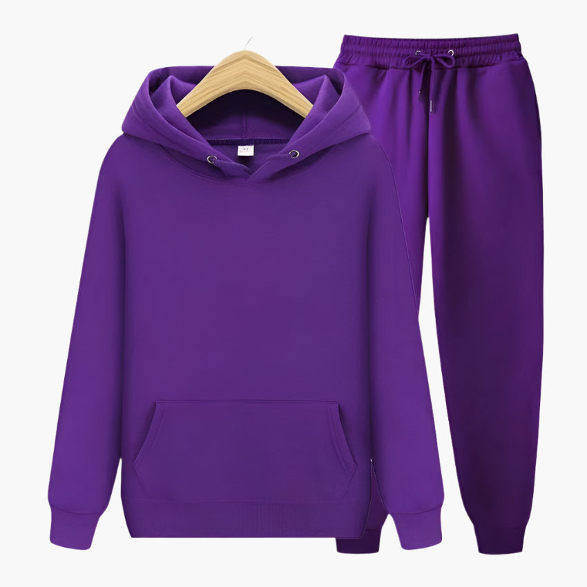 Herren Freizeit Hausanzug Set – Hoodie & Jogginghose für Sport und Entspannung