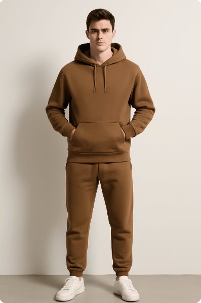 Herren Freizeit Hausanzug Set – Hoodie & Jogginghose für Sport und Entspannung
