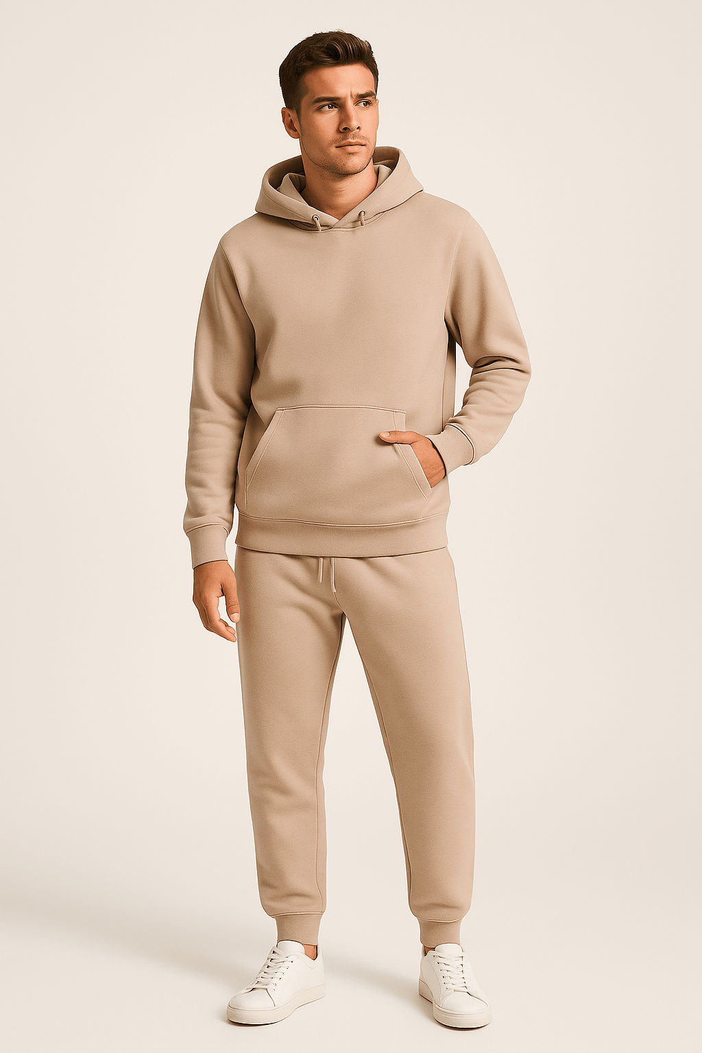 Herren Freizeit Hausanzug Set – Hoodie & Jogginghose für Sport und Entspannung