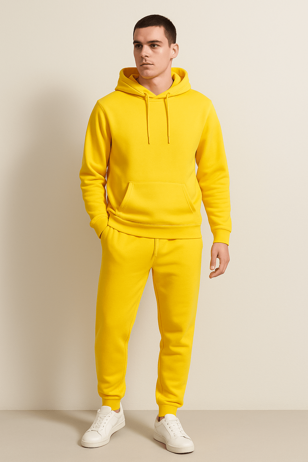 Herren Freizeit Hausanzug Set – Hoodie & Jogginghose für Sport und Entspannung