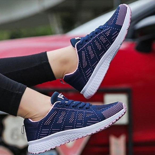 Damen Freizeitsneaker Atmungsaktiv – Sportliche Mesh-Schuhe für Alltag und Training
