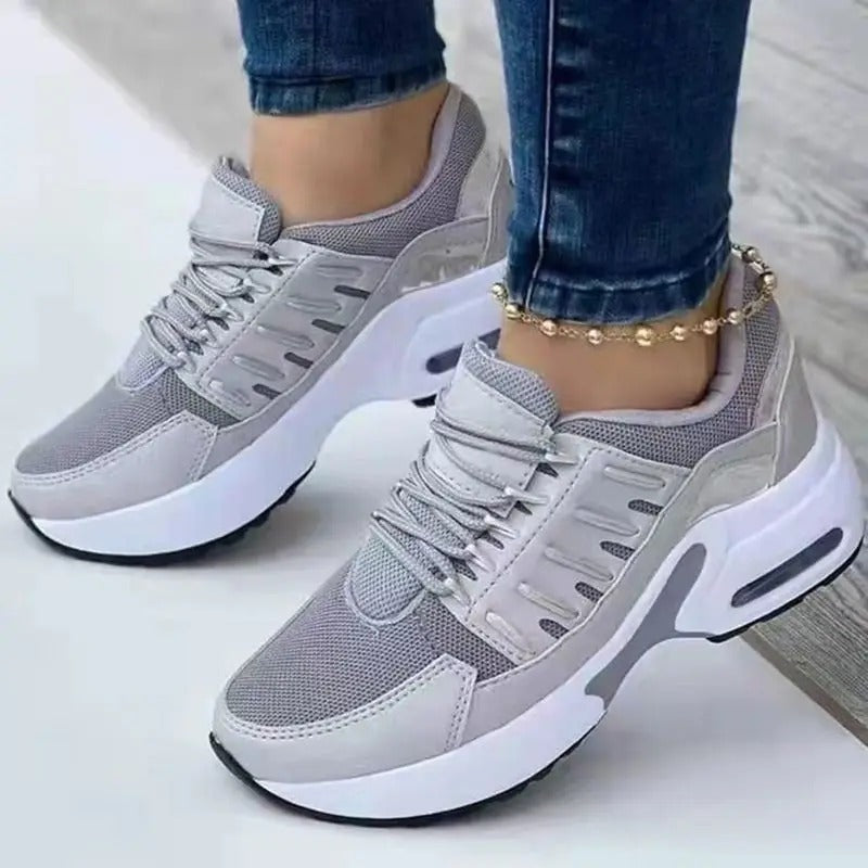 Damen Sneaker Orthopädisch Komfort Alltag Sportstil