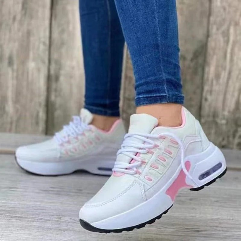 Damen Sneaker Orthopädisch Komfort Alltag Sportstil