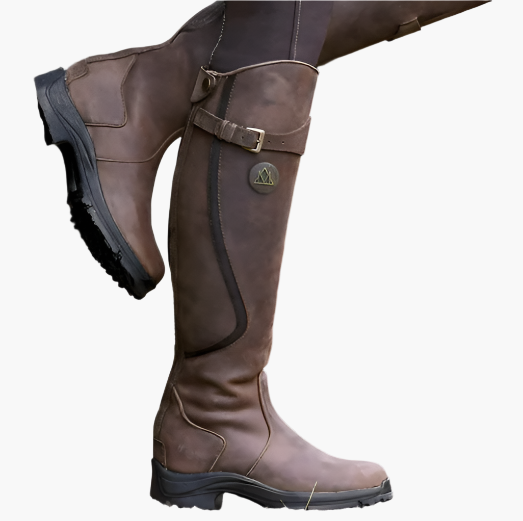 Damen Reitstiefel Wasserdicht Leicht Outdoor Reitmode – Stilvolle Allwetter-Stiefel für Freizeit und Abenteuer