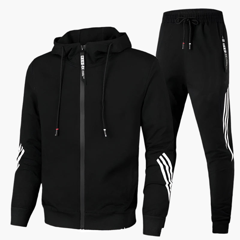 Herren Trainingsanzug Sportlich Modern Freizeit Fitness Jogginganzug