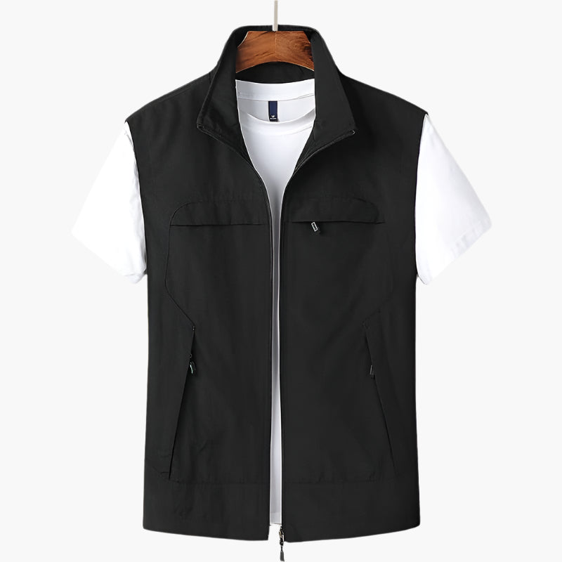 Men's Outdoor Vest – Modern Sleeveless Casual Vest for Everyday & Activities