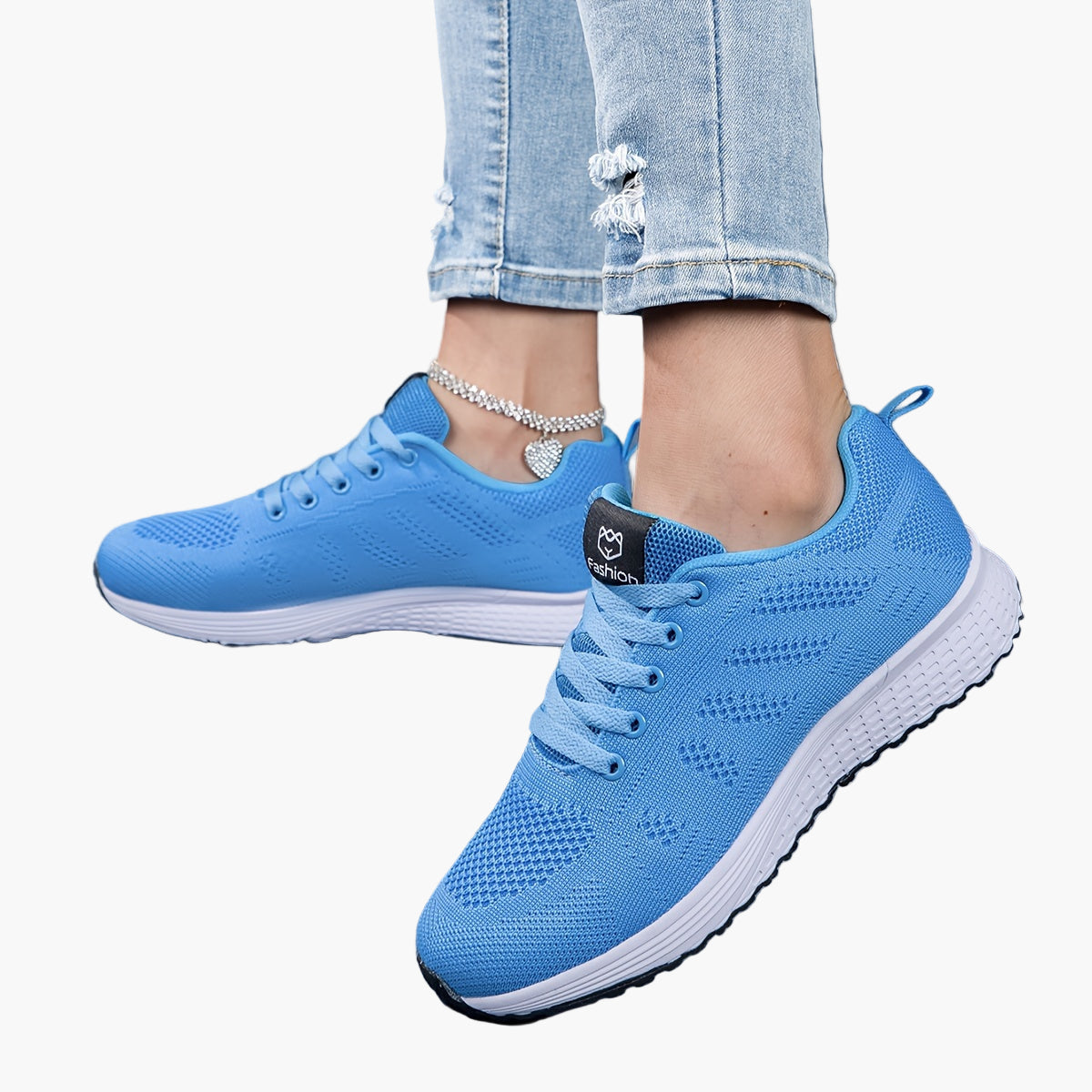 Damen Sportschuhe Leicht Atmungsaktiv Komfort Für Alltag und Fitness