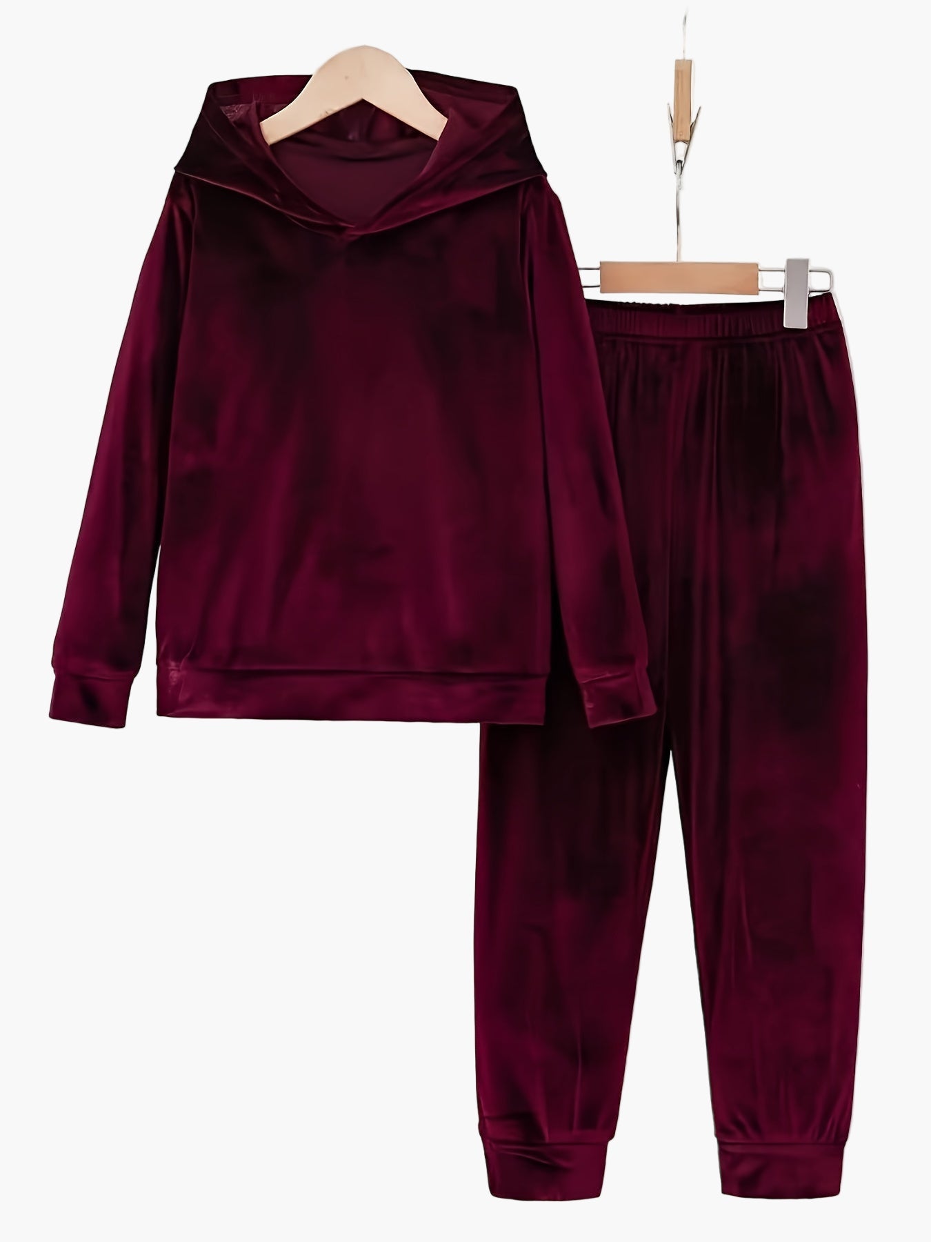 Women's casual home suit set with hoodie and jogging pants – comfortable lounge and casual style