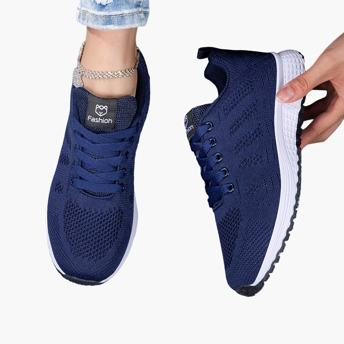 Damen Sportschuhe Leicht Atmungsaktiv Komfort Für Alltag und Fitness