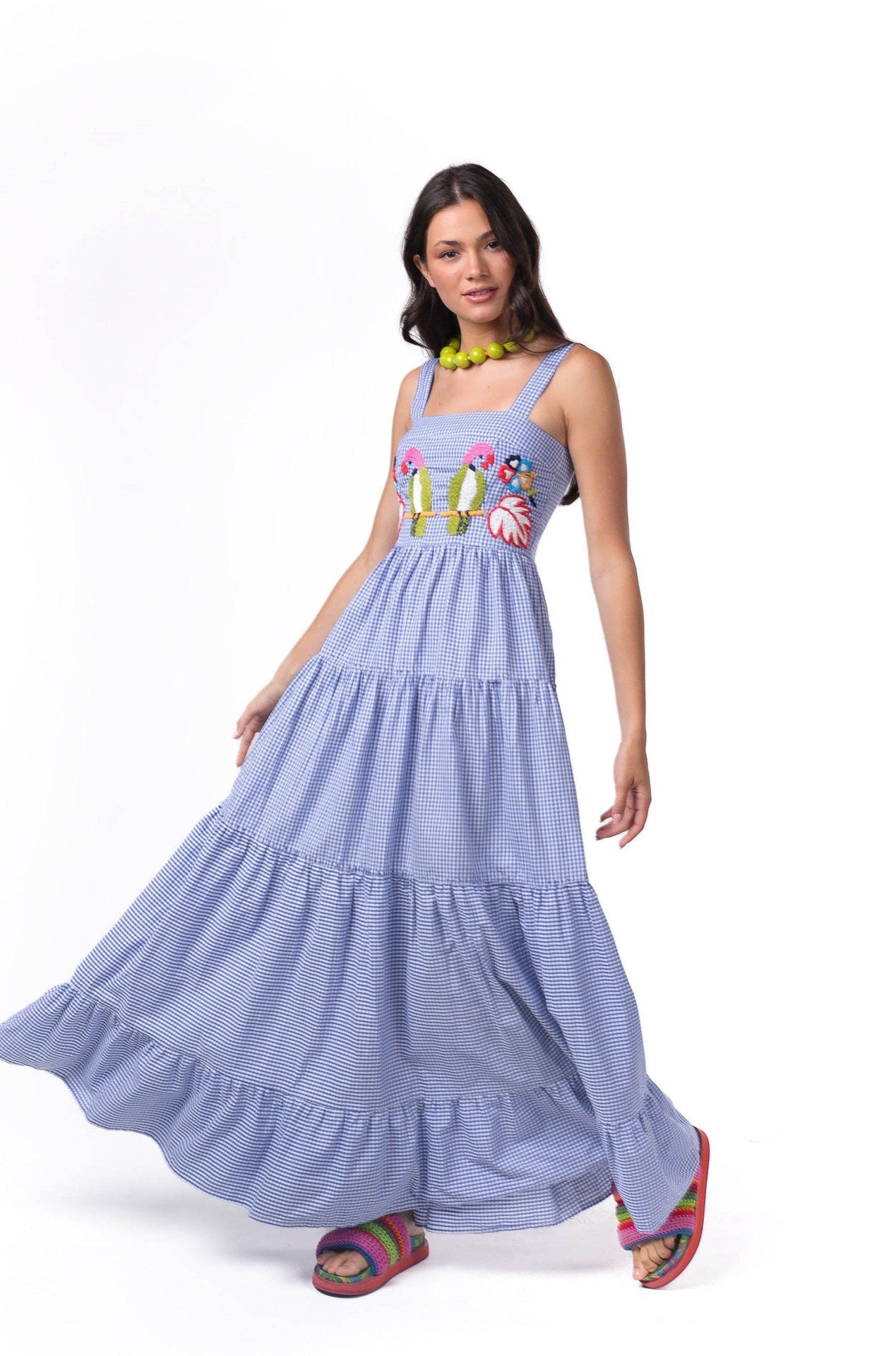 Mandy – Langes Strandkleid für Damen