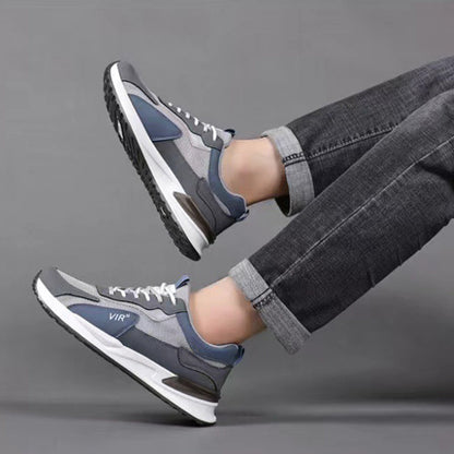 Dominic – Herren Atmungsaktive Farbblock Mesh-Sneaker