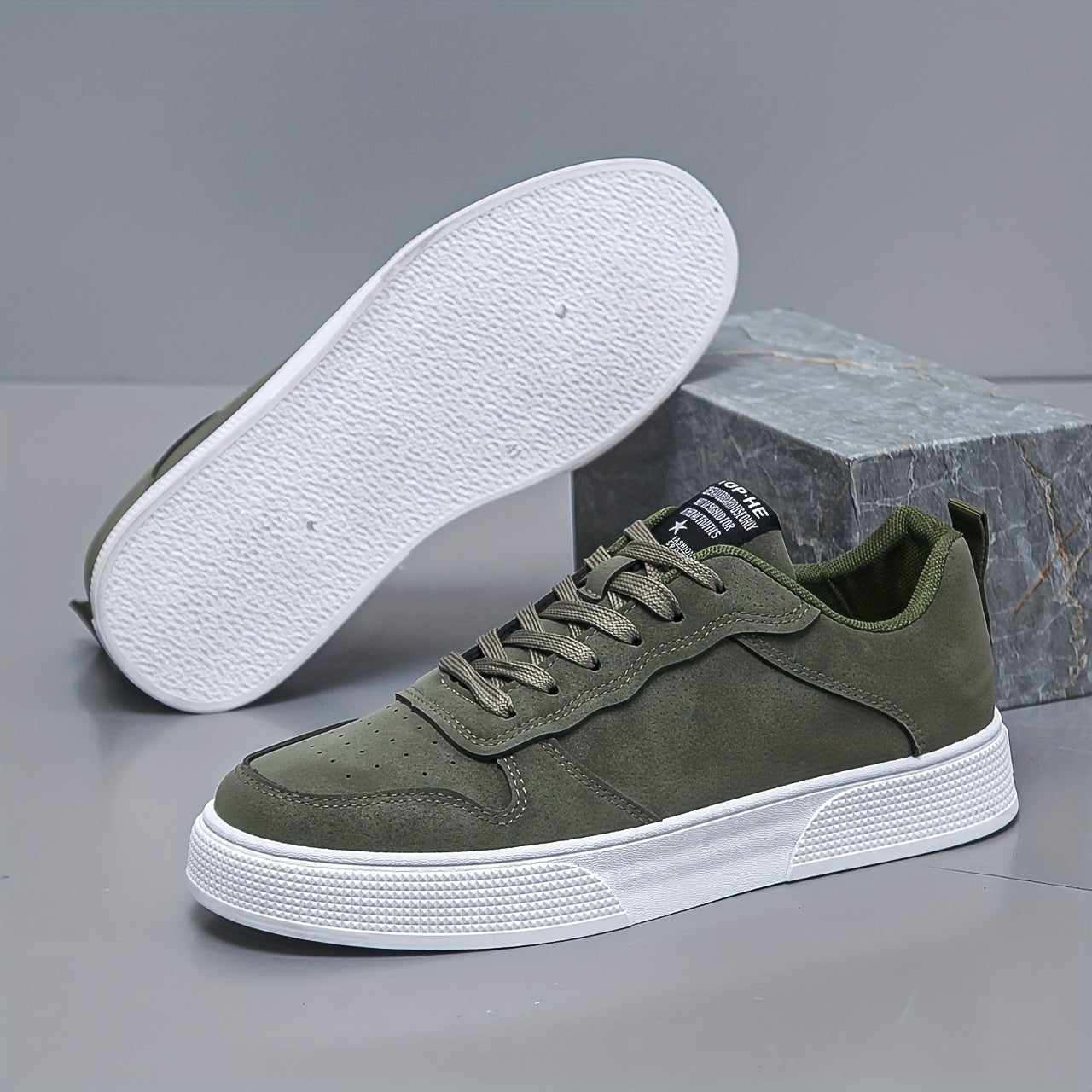 Herren Sneaker Low Top Freizeit Turnschuhe für Alltag und Sport