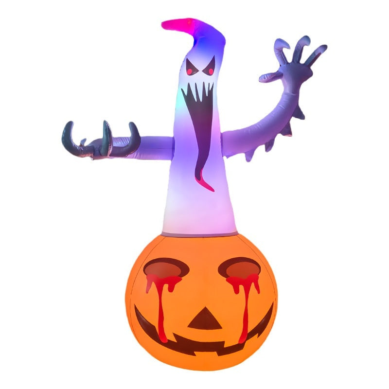 Halloween Inflatable Decoration – Creepy Figures & Glowing Eyecatchers for Party & Garden
