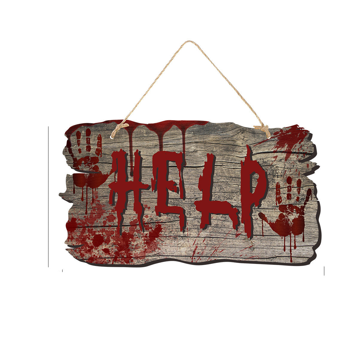 Halloween Door Signs Set – Creepy Decorations for Halloween Parties & Trick-or-Treat – Door Decoration for Adults and Children