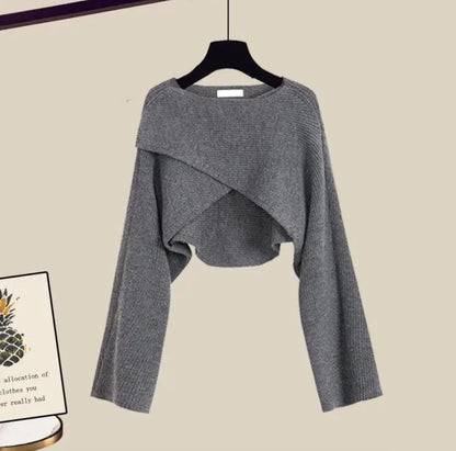 Damen Dreiteiliges Langarmset – Modernes Freizeit-Outfit für Alltag und Zuhause