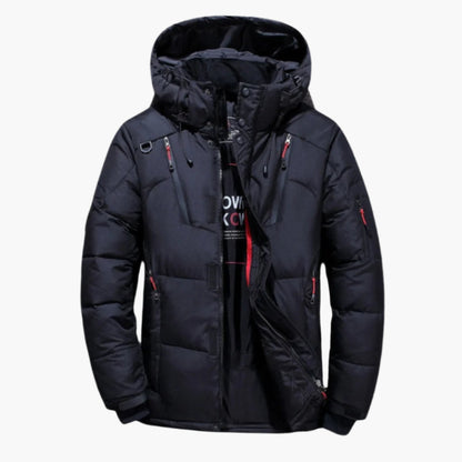 Herren Winter Daunenjacke – Outdoor Warm & Modisch, Sportlicher Look, Vielseitig für Alltag und Freizeit