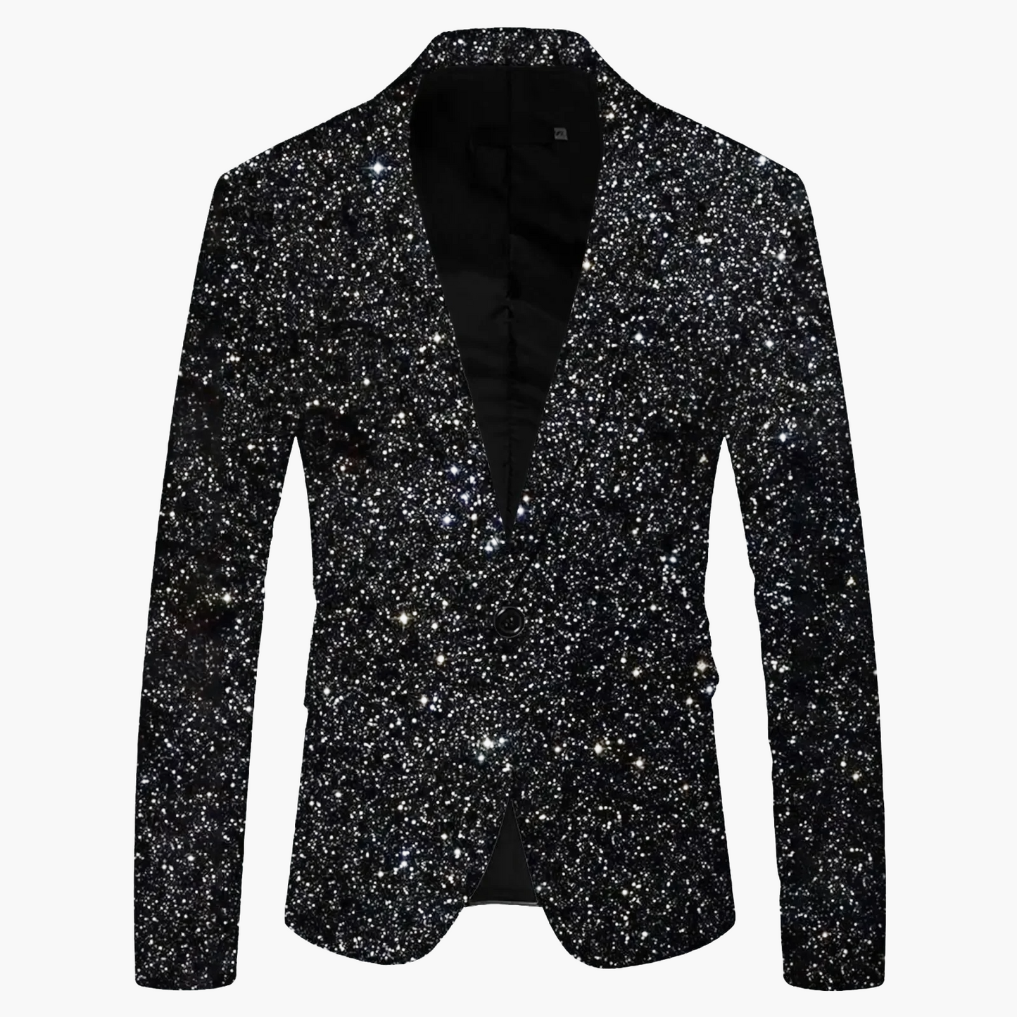 Men's Blazer Slim Fit Modern Business & Party Jacket – Stylish One-Button Jacket for Festive Occasions