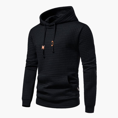 Herren Kapuzenpullover Kariert – Moderner Freizeit Hoodie mit Komfort und Stil