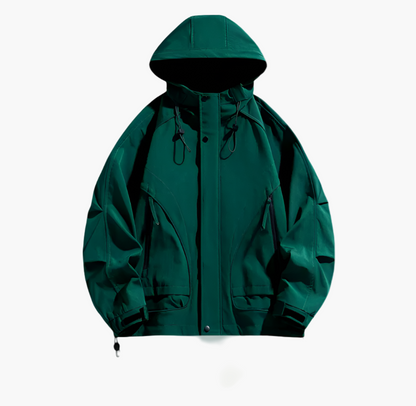 Herren Outdoor Windbreaker Jacke – Sportliche Übergangsjacke für Freizeit & Alltag