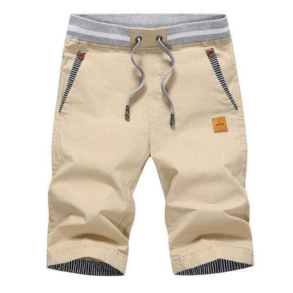 Men's casual shorts with drawstring – straight fit, sporty style, ideal for everyday and outdoor use