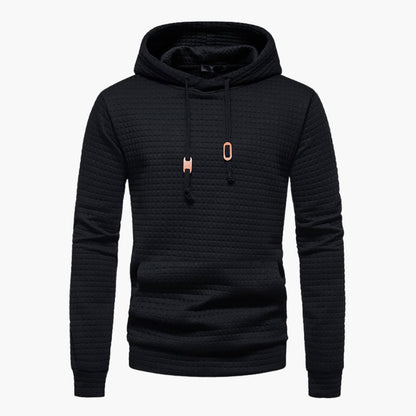 Herren Kapuzenpullover Kariert – Moderner Freizeit Hoodie mit Komfort und Stil