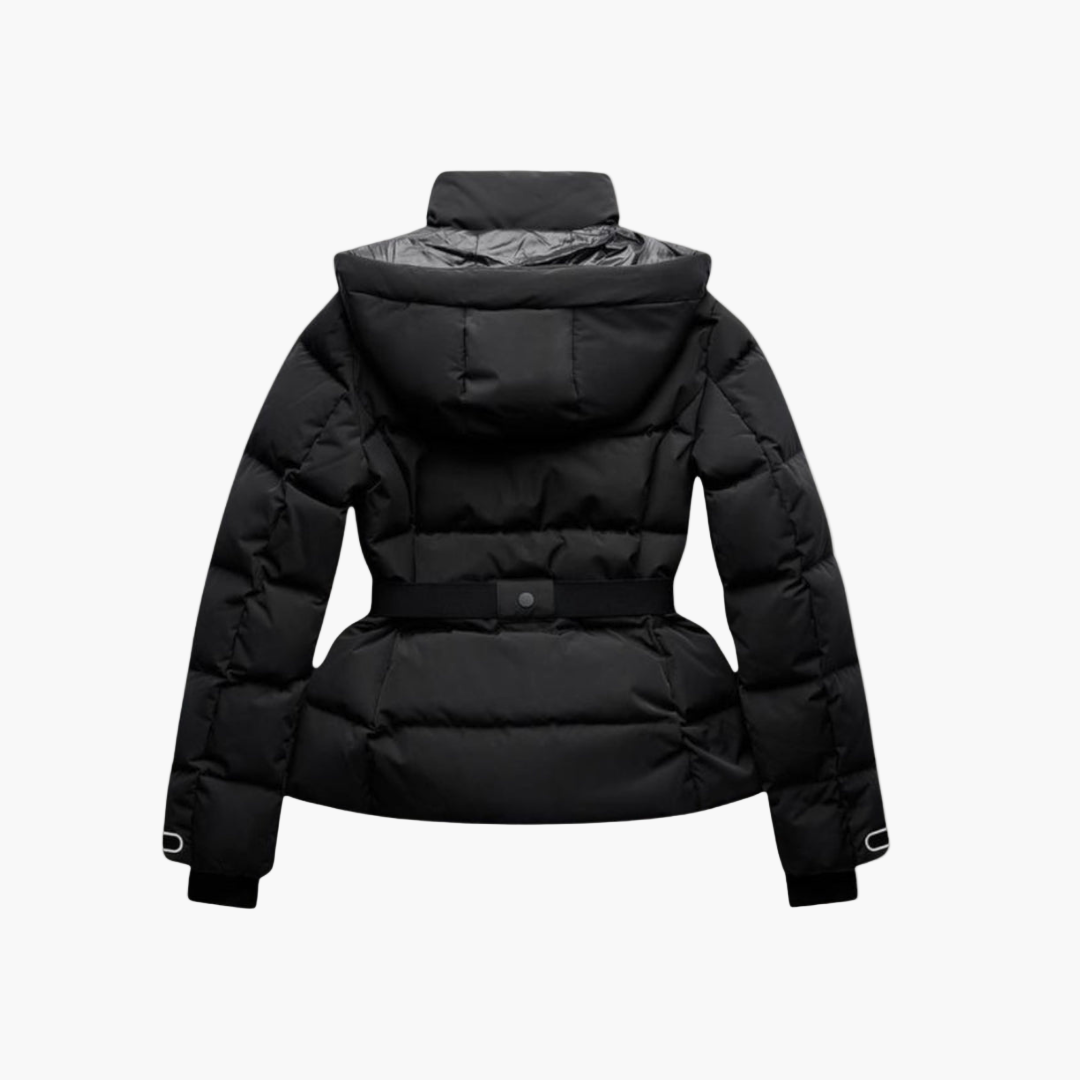 Damen Steppjacke mit Gürtel – Modische Winterjacke für Outdoor und Alltag