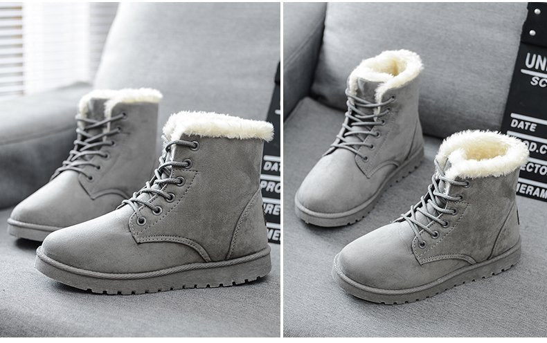 Mandy – Winterstiefel für Damen mit warmem Plüsch-Innensohle