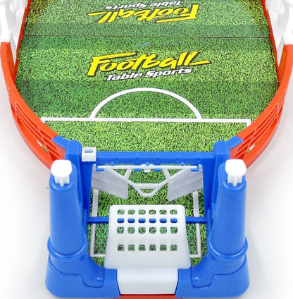 Kinder Tischfußballspiel Mini Tisch-Soccer für Zwei Spieler – Familienspaß und Geschicklichkeitsspiel
