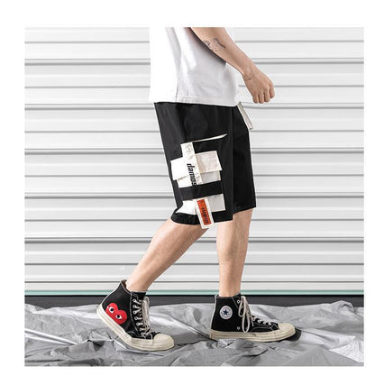 Will – Bequeme Herren-Hip-Hop-Shorts in Schwarz