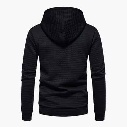 Herren Kapuzenpullover Kariert – Moderner Freizeit Hoodie mit Komfort und Stil