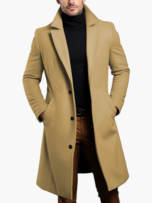 Men's Coat Classic Modern Business & Leisure