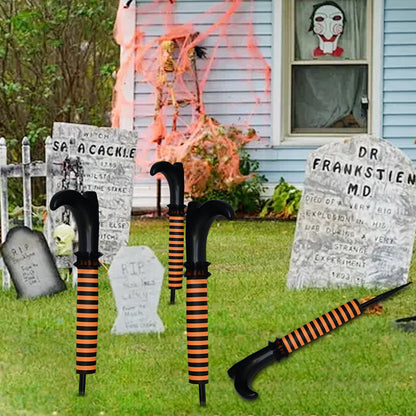 Halloween witch legs decoration for spooky party and front yard