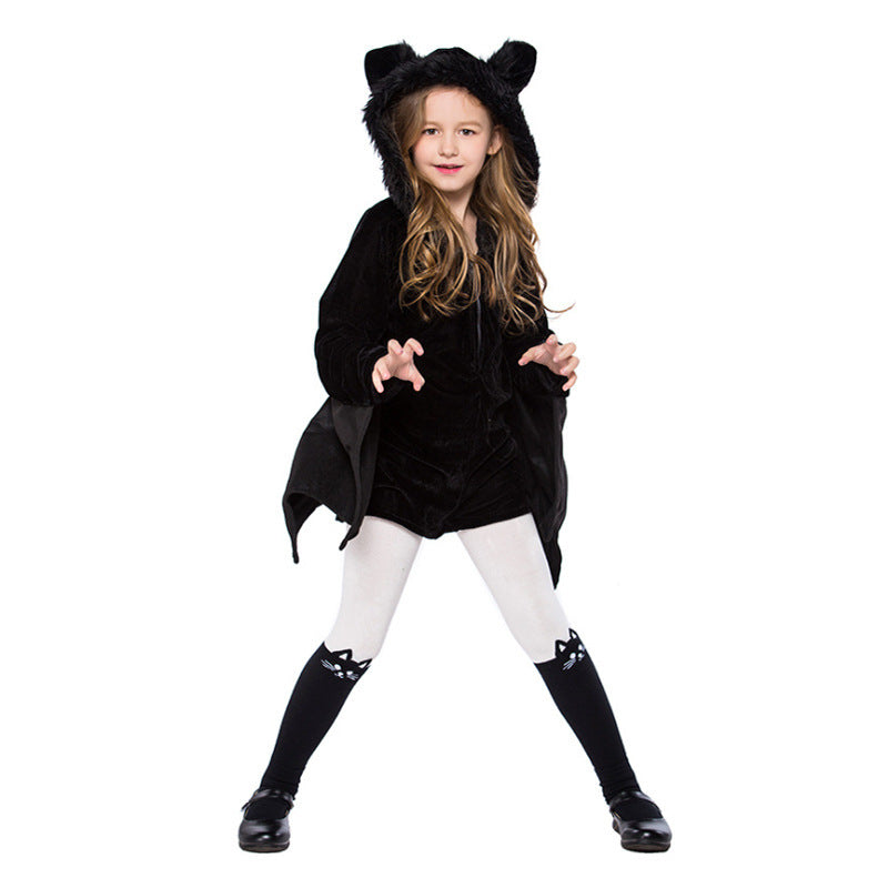 Children's Halloween Bat Costume – Funny Dress-Up Outfit for Boys and Girls