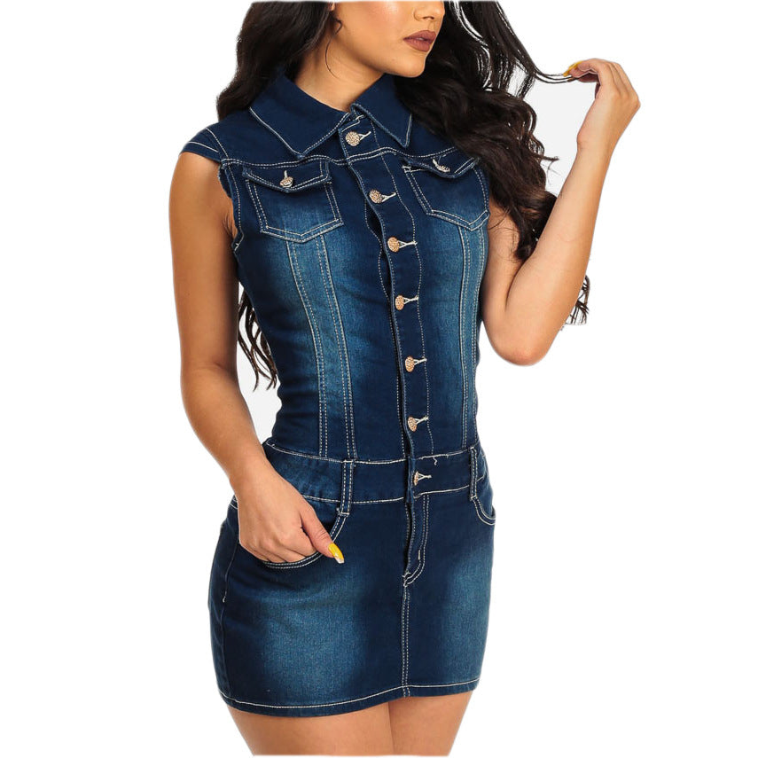 Victoria – Denim-Kleid für Damen