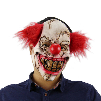 Halloween Creepy Vampire Demon Mask for Adults – Unisex Costume Mask for Halloween Parties & Decoration
