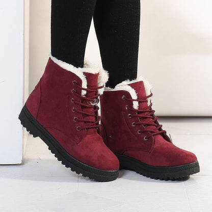 Esme – Winter Schneestiefel mit warmen Plüschstiefeln für Damen