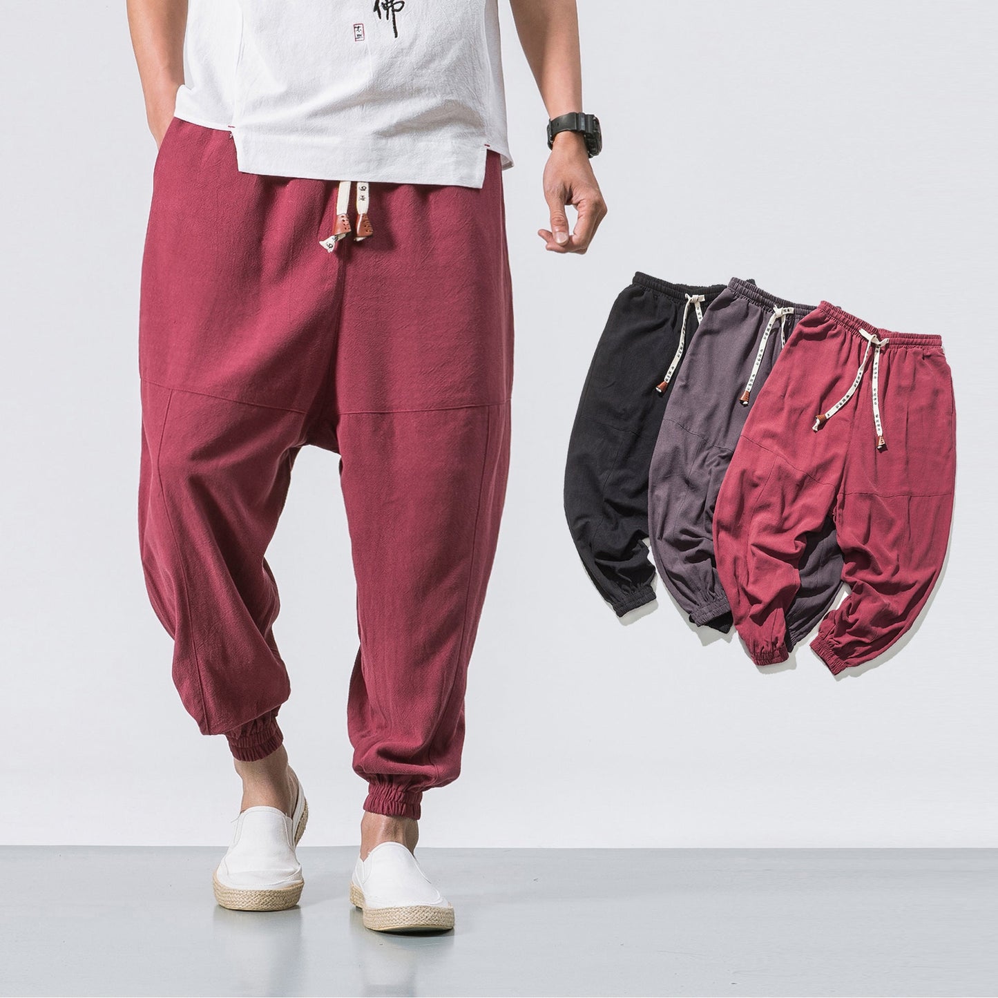 Samuel – Bequeme Herren Jogginghose mit elastischem Bund und Taschen