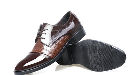 Damien – Elegante Herren-Businessschuhe mit Spitzform aus veganem Leder