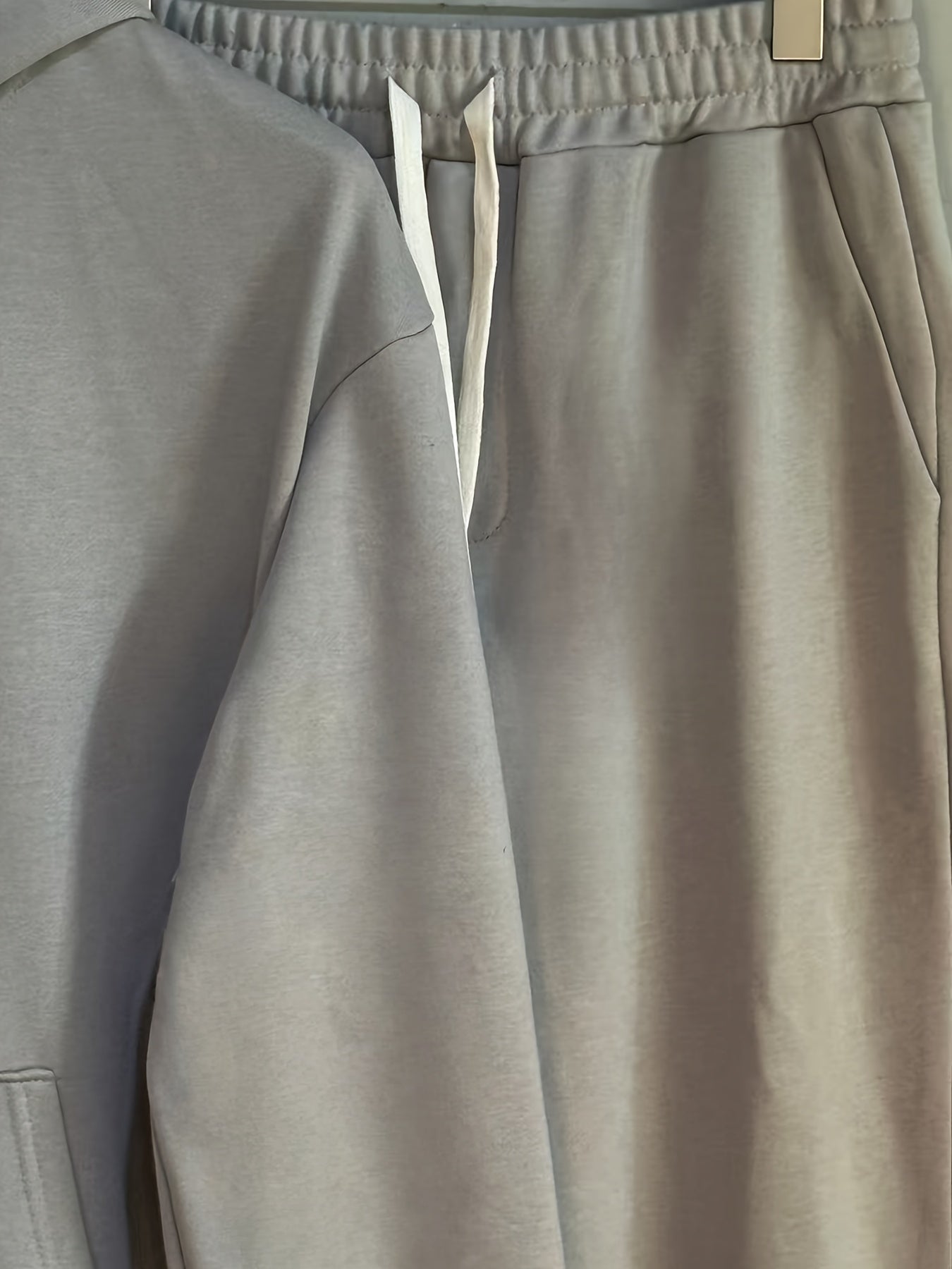 Herren Freizeit Oversize Hoodie Set – Lockerer Streetwear Trainingsanzug für Alltag & Reisen