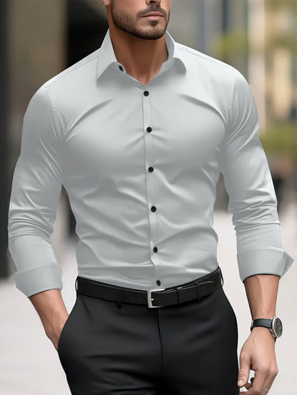 Andy – Casual men's shirt with long sleeves