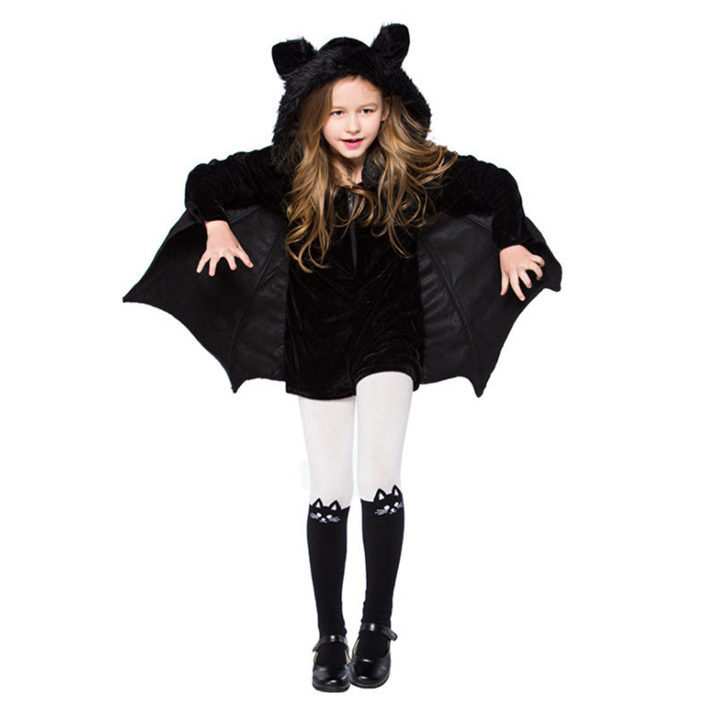Children's Halloween Bat Costume – Funny Dress-Up Outfit for Boys and Girls