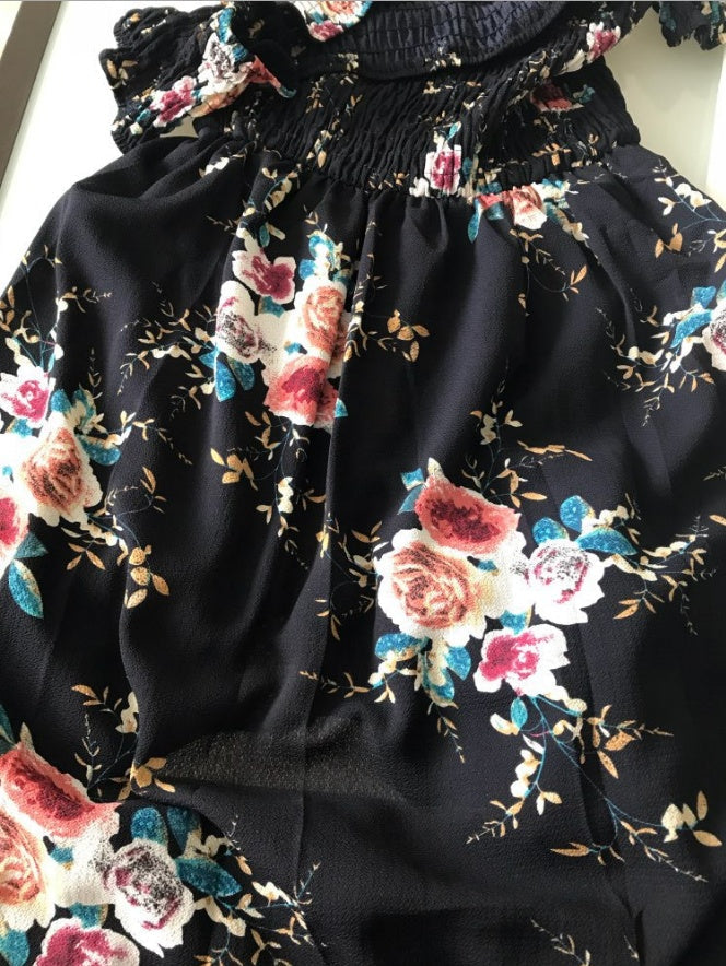 Jessica – Boho Maxikleid Off-Shoulder Sommer