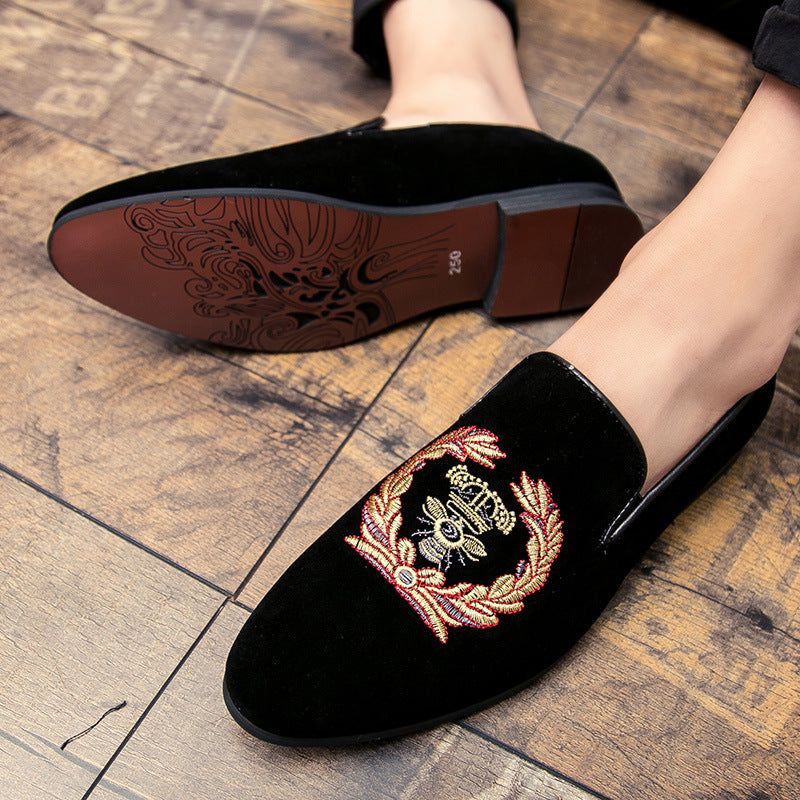 Stephen – Bestickte Herren-Schuhe mit atmungsaktivem Design