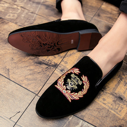 Stephen – Bestickte Herren-Schuhe mit atmungsaktivem Design