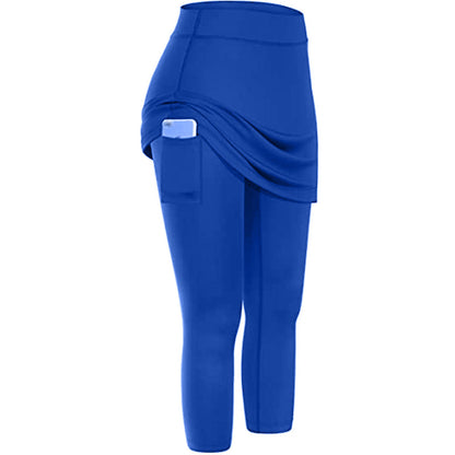 Amanda – Damen Tennisrock mit Leggings und Taschen