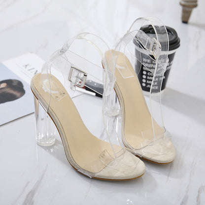 Joan – Transparente High Heels Pumps