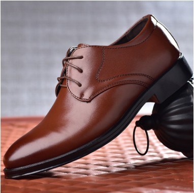 Vincent – Schwarze Herrenschuhe mit Spitzem Zeh